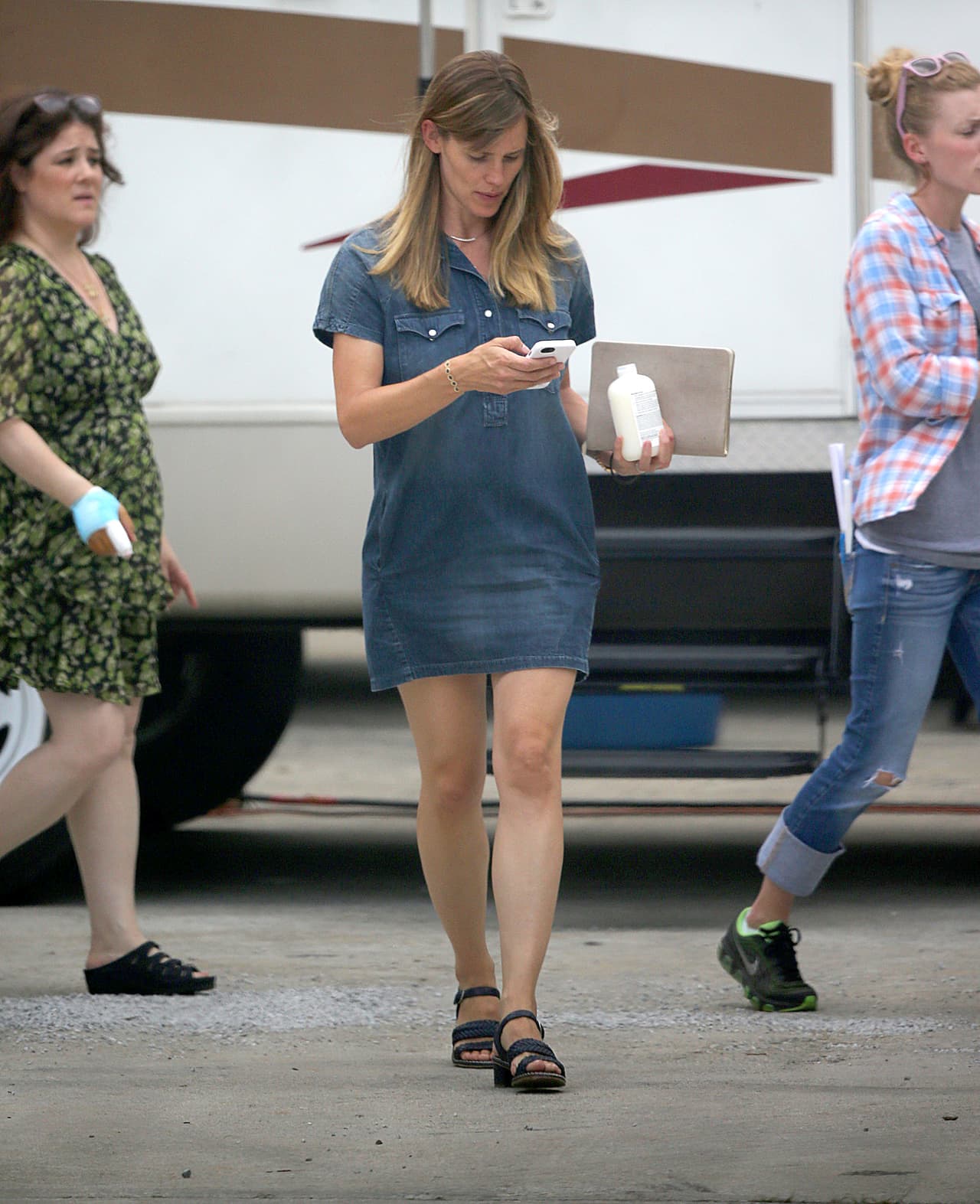 Así encontraron a Jennifer días después de anunciar su separación.