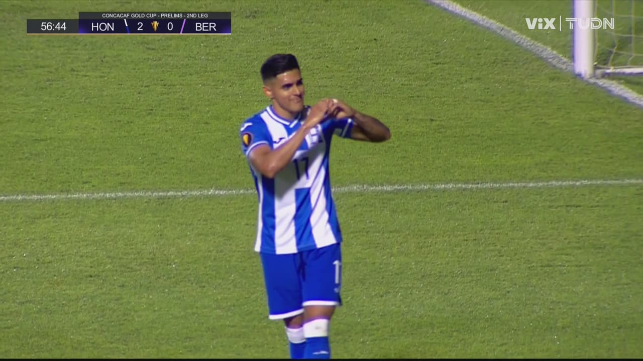¡Se afianza el boleto! Luis Palma marca el 2-0 para Honduras