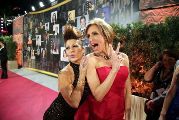 Luego, se juntó con Lili Estefan y se pusieron muy provocativas.