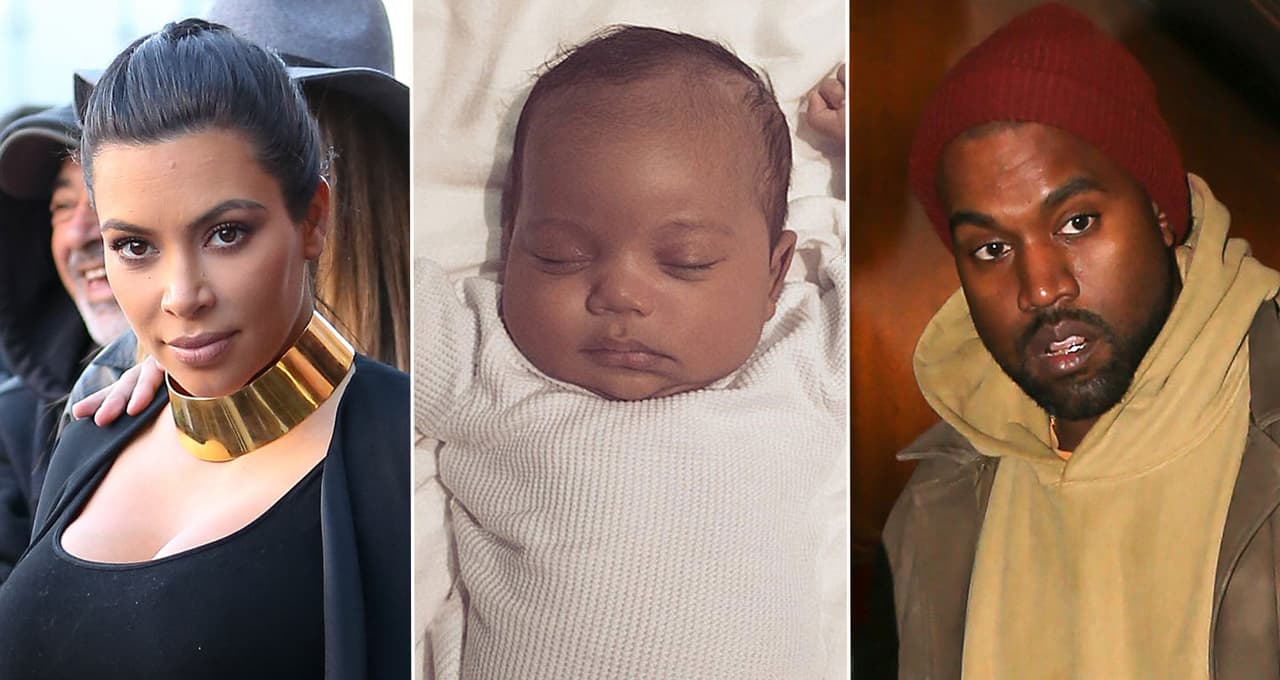 Kim Kardashian nos ha compartido otra foto de su nene, Saint West.