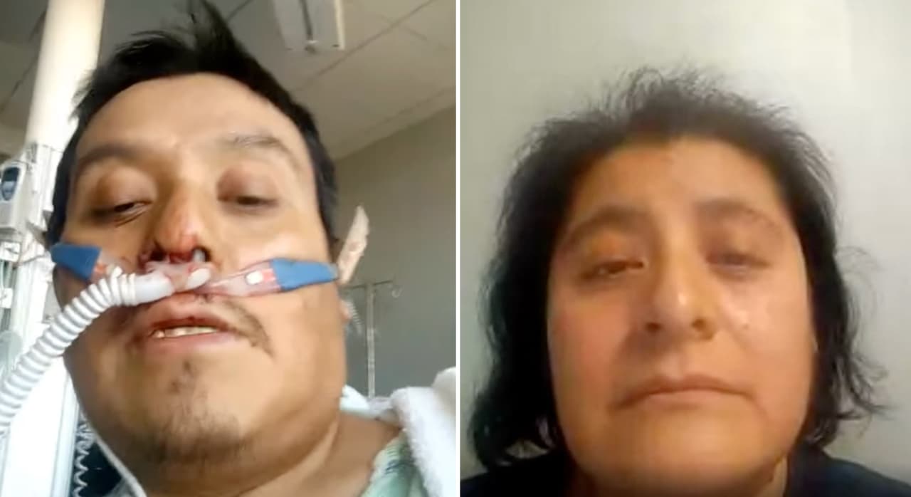 Hispano que tuvo covid pide ayuda para recibir trasplante de pulmón: Su hermana narra su drama