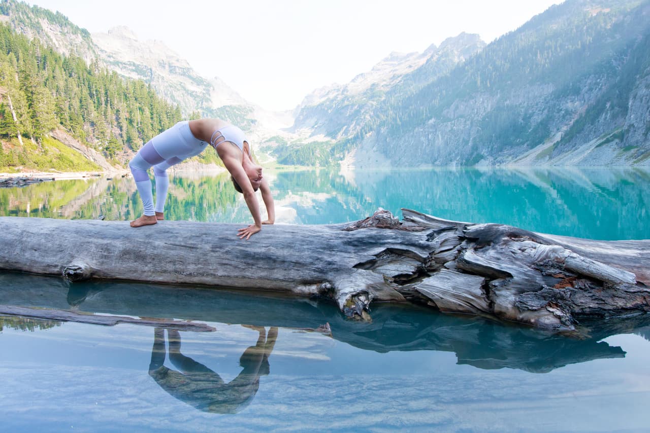 A Holly le gustan las fotografías mientras realiza sus ejercicios.