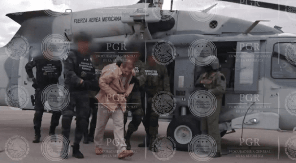Joaquin 'El Chapo' Guzman was extradited from Mexico to the United States, Jan 19, 2017