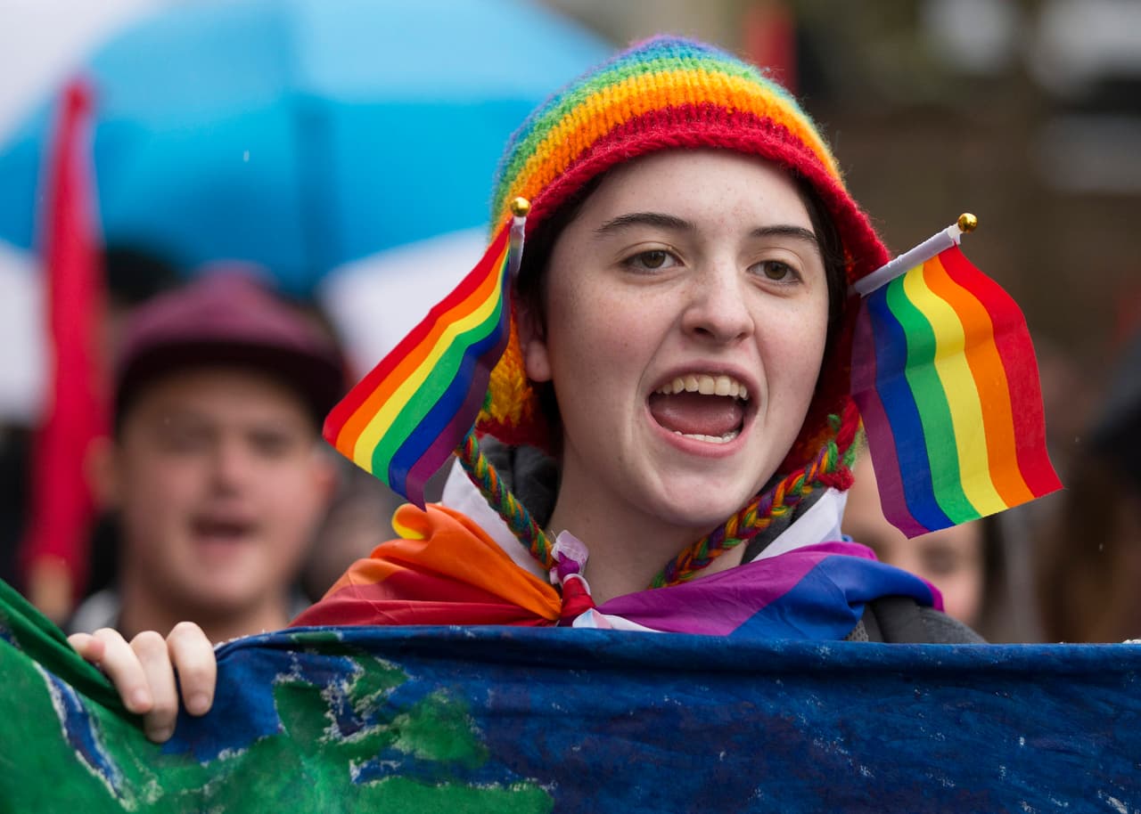También en Sydney, Australia salieron las calles.