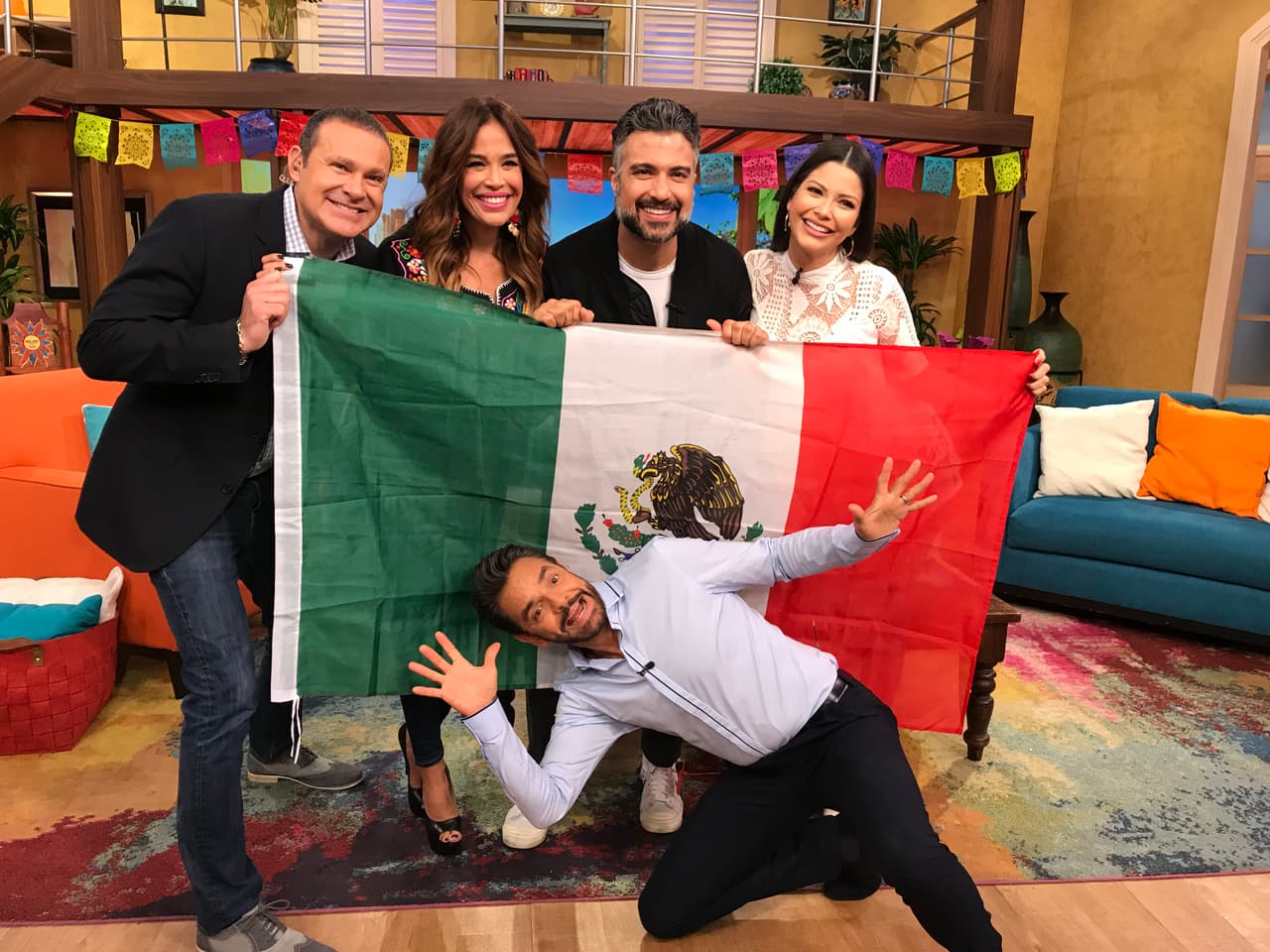 Este viernes 4 de mayo, Eugenio Derbez y Jaime Camil fueron los invitados especiales en nuestro show.