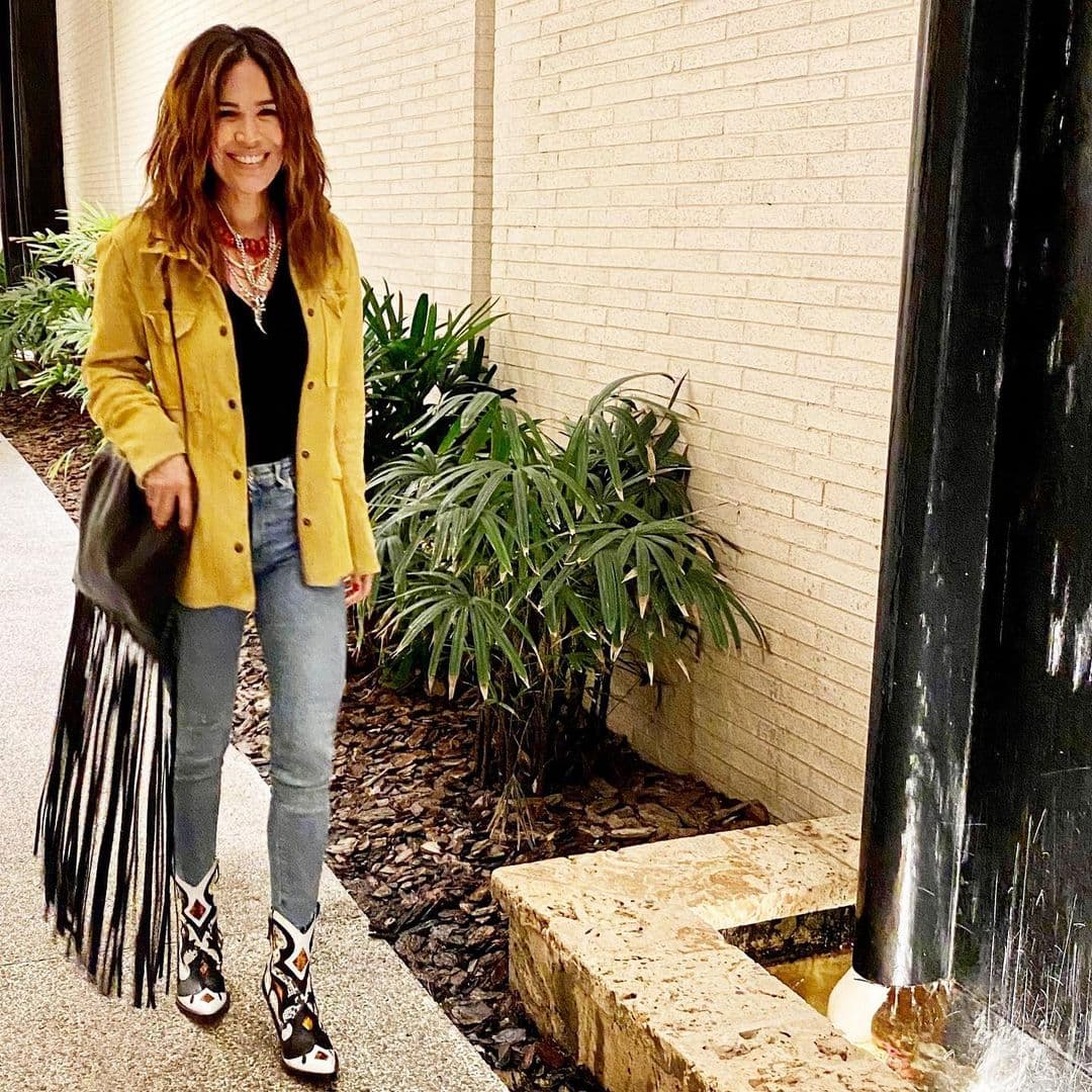 Karlita se gozó de lo lindo el fin de semana, para llegar cargada de energía y con la mejor actitud a la casita más feliz de la televisión hispana.