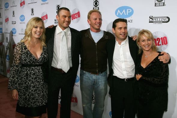 En cuanto a Ian Ziering, quien daba vida al casanova Steve Sanders, su personaje no estaba tan alejado de su realidad.