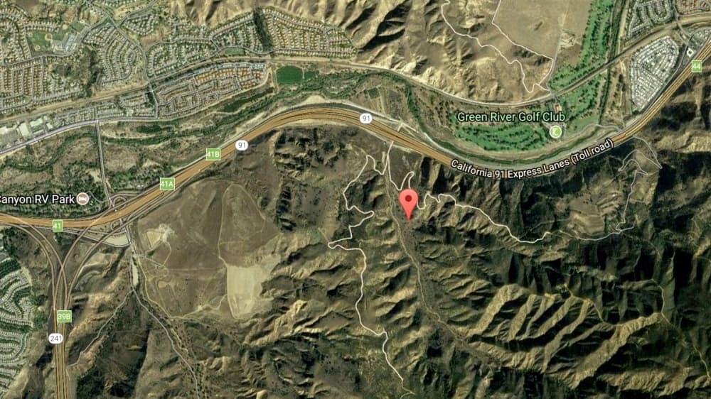 El punto donde se originó el incendio.