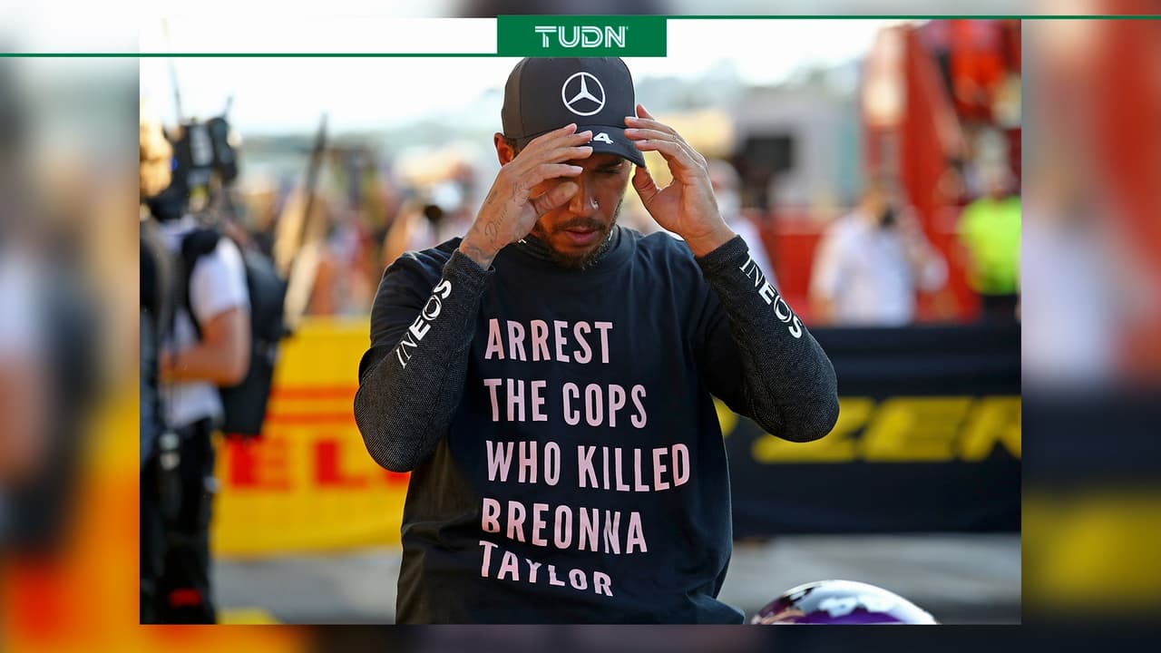 Lewis Hamilton pide el arresto de los policías que mataron a Breonna Taylor