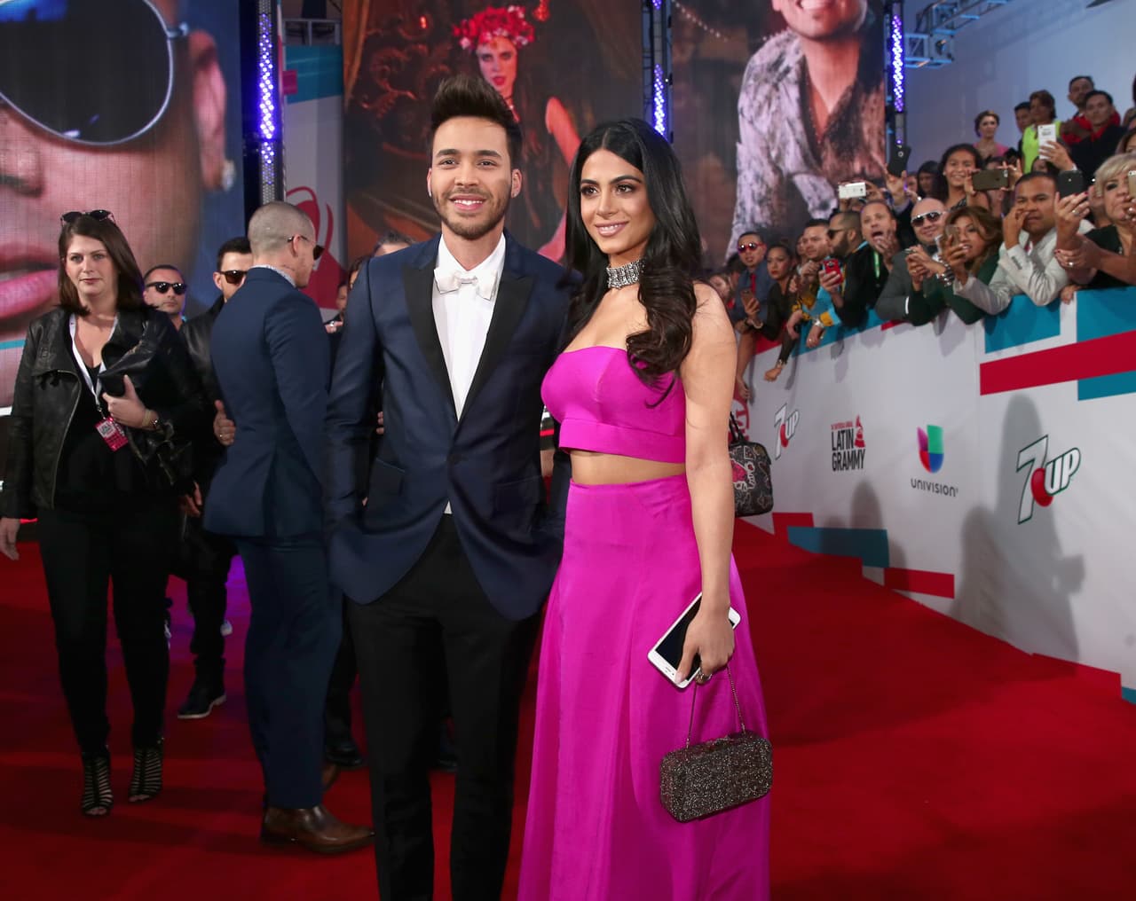 Prince y Emeraude, aparecieron por primera vez juntos en la pasada edición de los Latin GRAMMY.