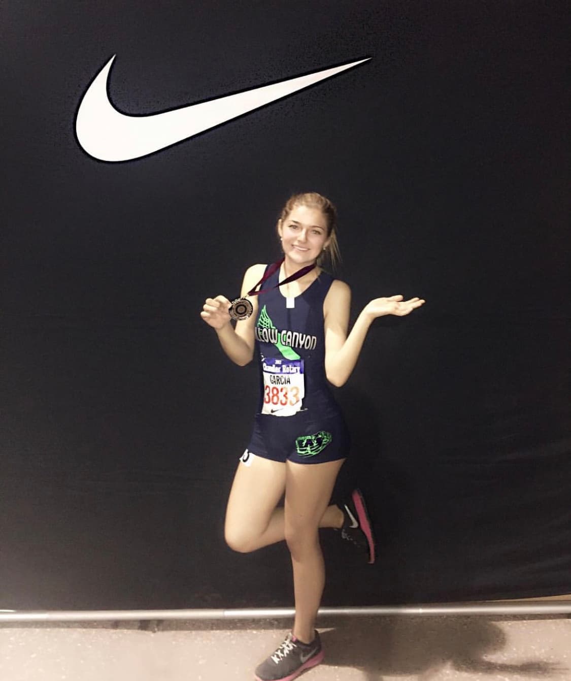 "Mis papas me ayudan absolutamente en todo lo que pueden, mi mamá especialmente me impulsa para que sea una mejor persona y líder," dice Gabriela García.