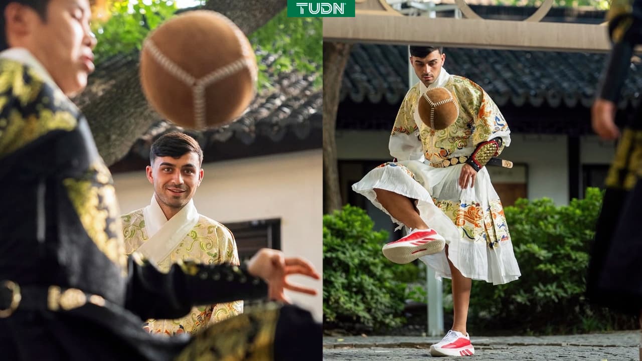 Pedri no se olvida de la pelota en su visita a China tras el Mundial 2026
