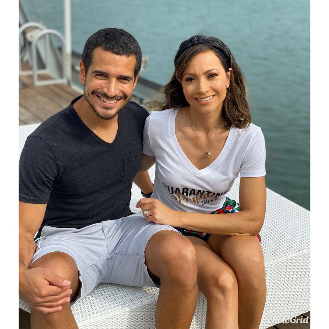 Satcha también disfrutó de la compañía de su hermano Rolando en este cumpleaños en cuarentena.