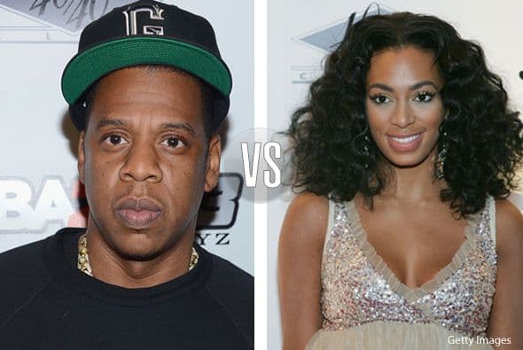 Otra polémica pelea familiar dentro de la música es la de Solange Knowles y Jay Z.