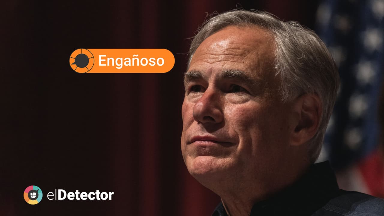 Abbott sugirió que en ciudades donde hay leyes contra las armas hay más violencia que en las escuelas de Texas, pero su comparación es engañosa