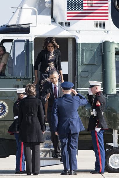 El presidente y la primera dama están en Texas este miércoles para una ceremonia tras la balacera de Fort Hood, así como dos eventos de recaudación en Houston y Austin.