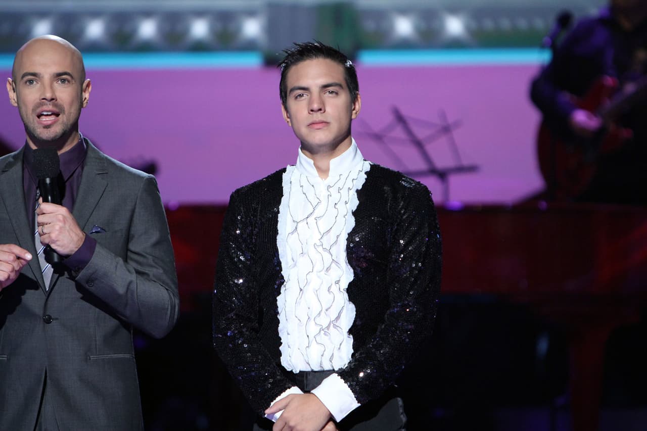 Vadhir demostró su talento para el baile con diferentes ritmos.