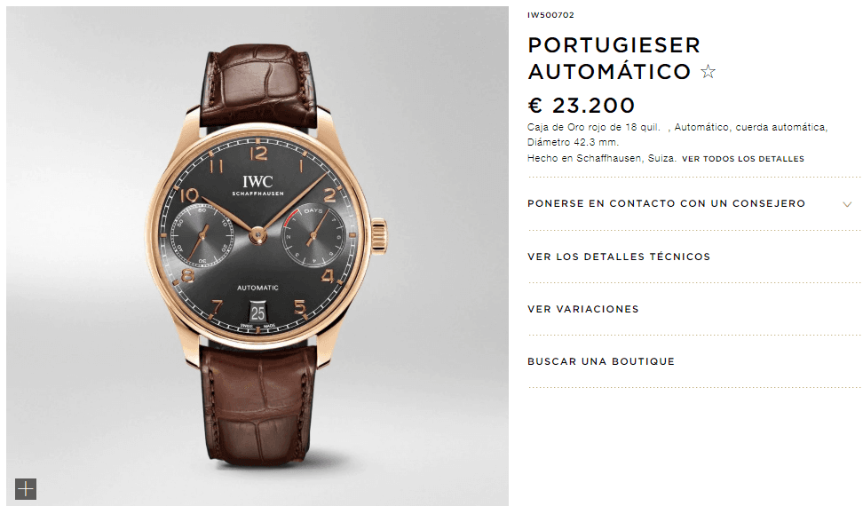 Comentó que tiene preferencia por los Panerais y los Rolex, sin embargo, también siente atracción por la marca IWC. “Tengo el IWC Portugieser grande con una cara negra en oro sobre una correa marrón. Probablemente tengo 40 o 50 relojes. Tengo una buena cantidad de dinero en relojes, pero no millones”, asegura Raúl.