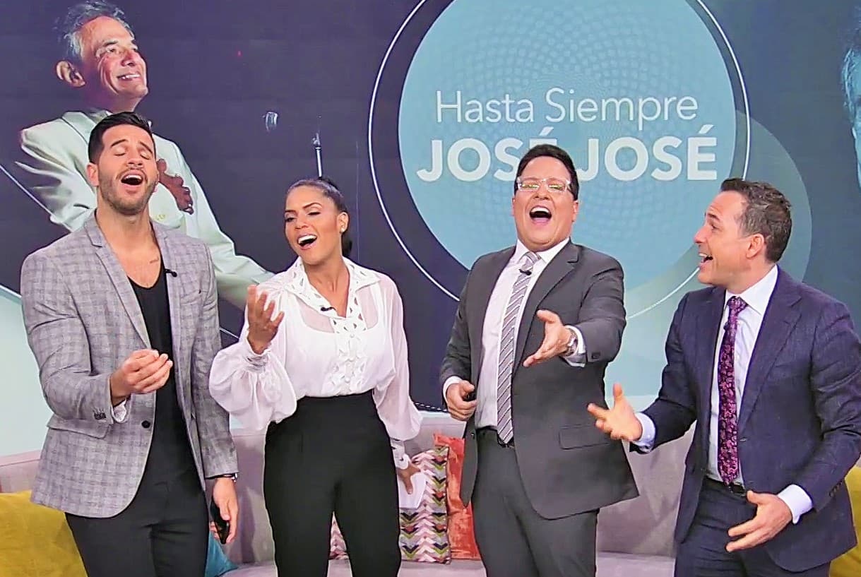 Sin duda, esta mañana nuestros conductores rindieron tributo y demostraron que el legado de José José es universal.