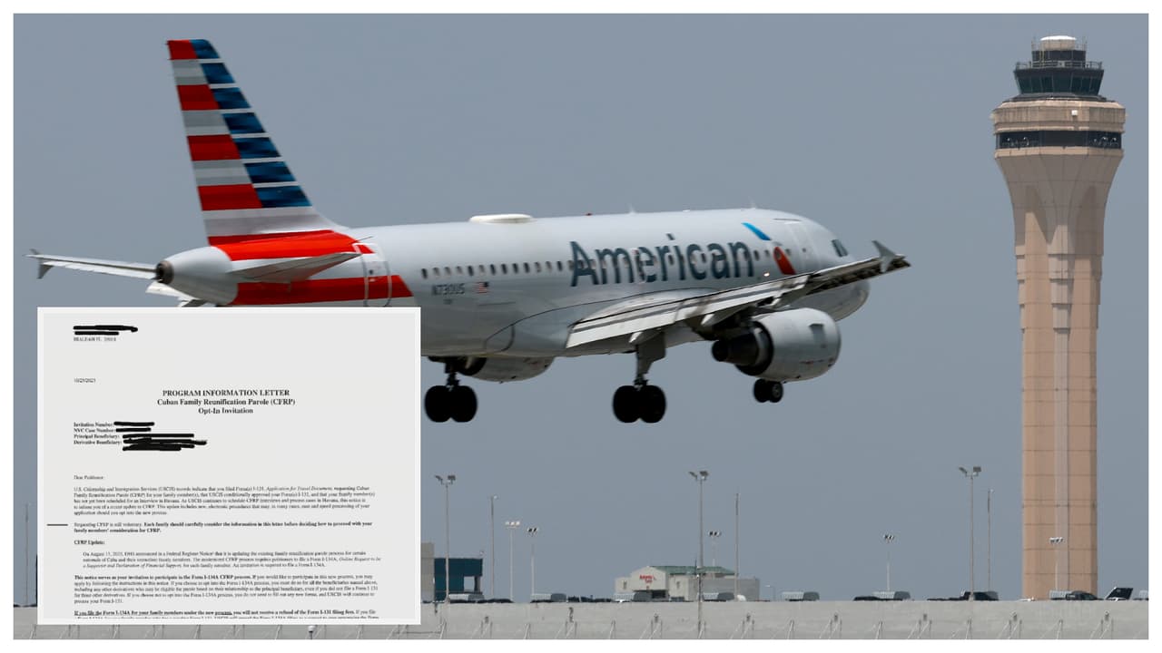 Cubanos reciben invitaciones para el programa de parole de reunificación familiar modernizado