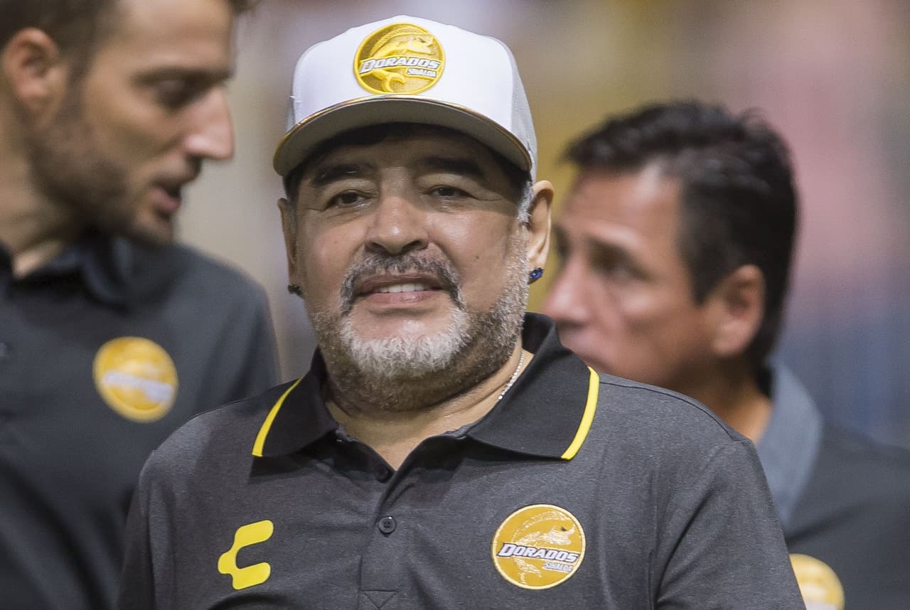 Maradona está en la cabeza de un Dorados que está lejos del liderato en sus aspiraciones de llegar a la Liga MX y por eso transmite optimismo para mejorar su situación.