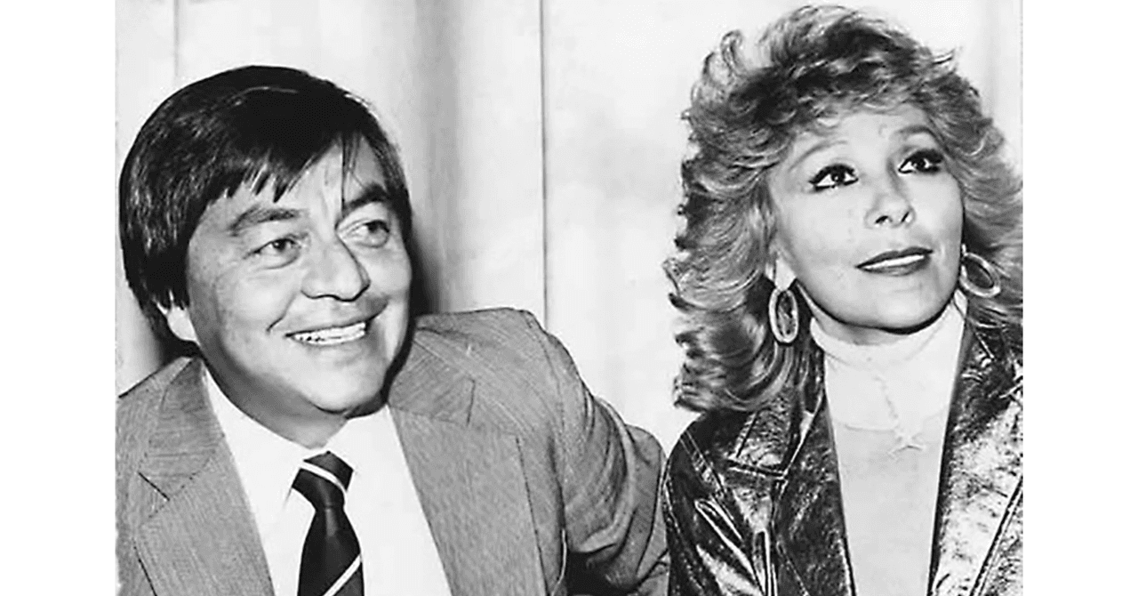 Silvia Pinal y Tulio Hernández