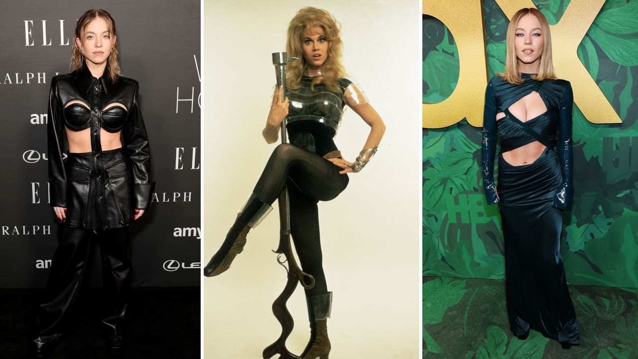 'Outfits' que muestran que Sydney Sweeney es ideal para ser 'Barbarella'
