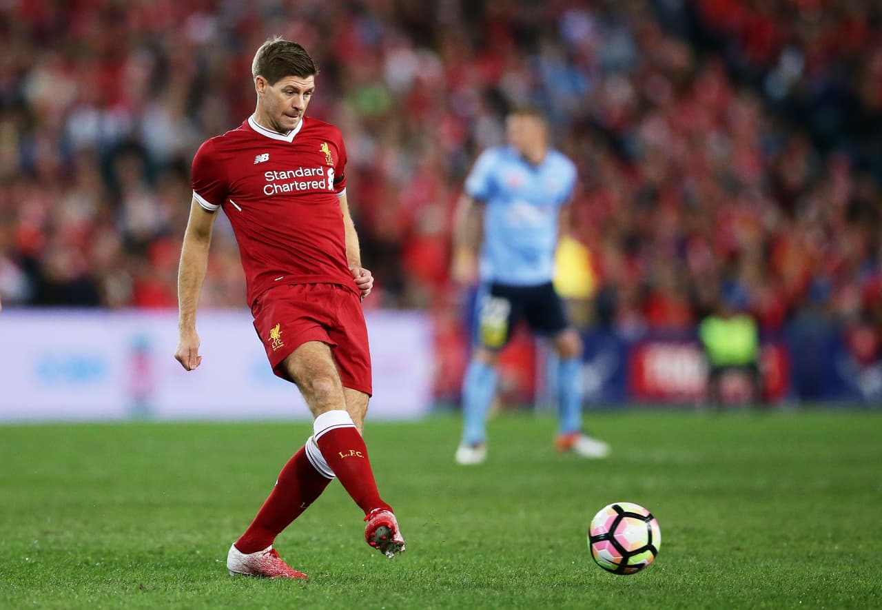 Steven Gerrard del Liverpool.