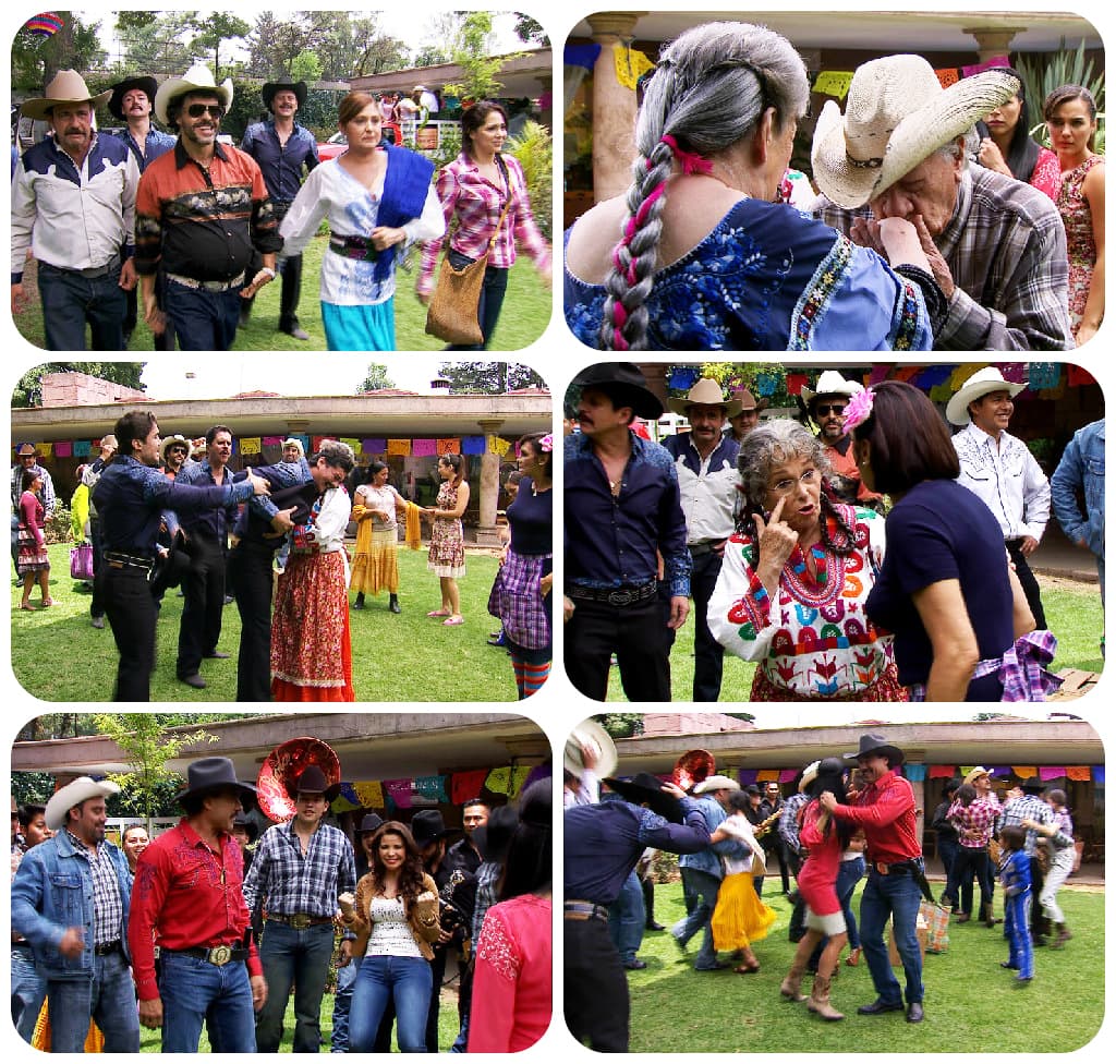 ¡Llegaron muchísimos invitadosy se hizo el baile!