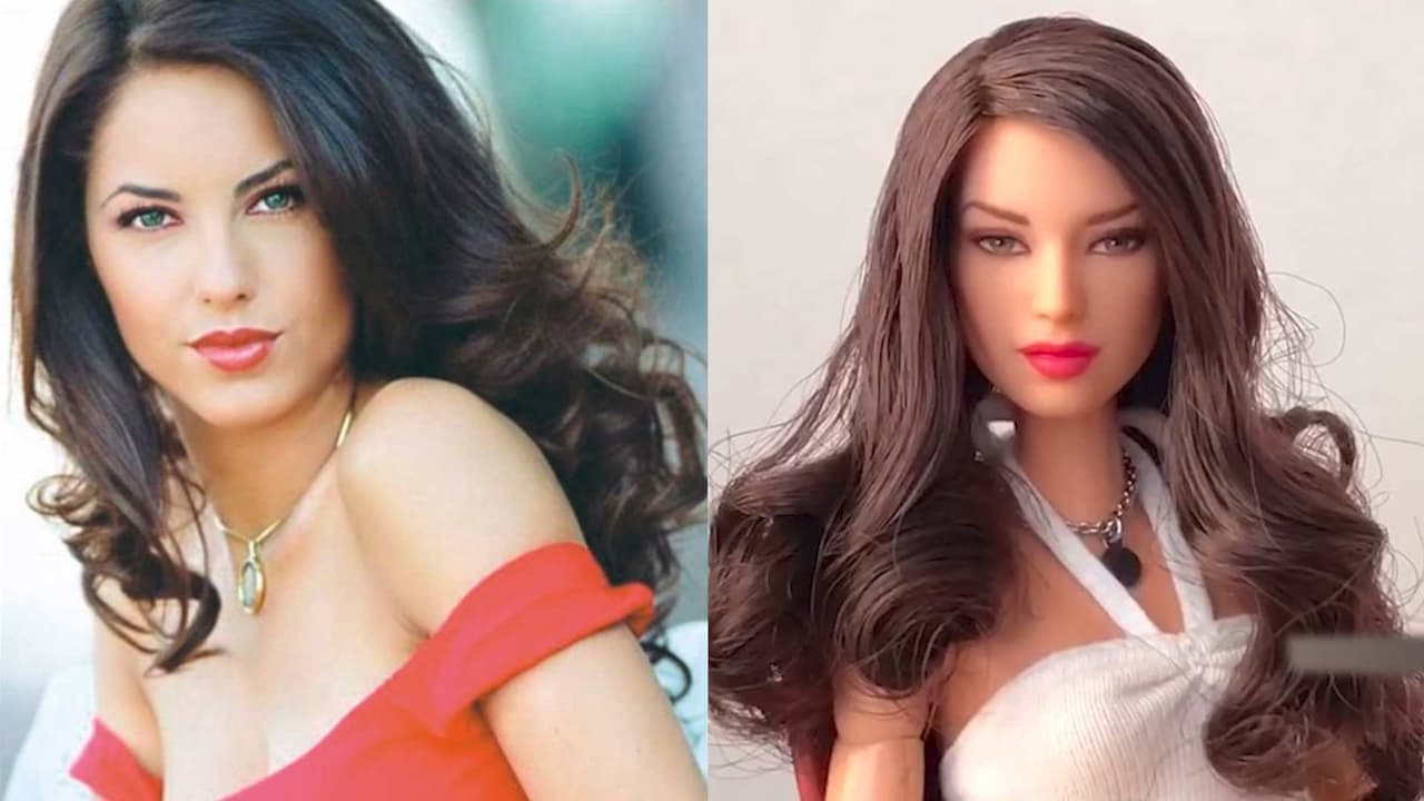 Recrean con Barbies una escena de la telenovela ‘Rubí'; Bárbara Mori es idéntica