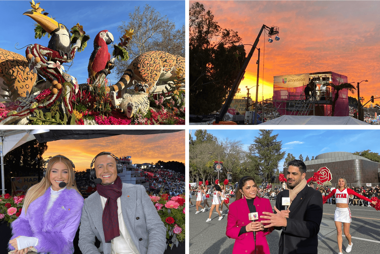 El Rose Parade inauguró oficialmente el 2023 con el evento más grande de EEUU. Decenas de carrozas, bandas musicales, bailarines, caballos de paso y la emisión de miles de espectadores llenaron de belleza y buena vibra el evento desde Pasadena, California.