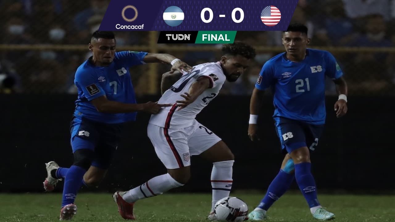 El Salvador 0-0 Estados Unidos: Resumen y resultado