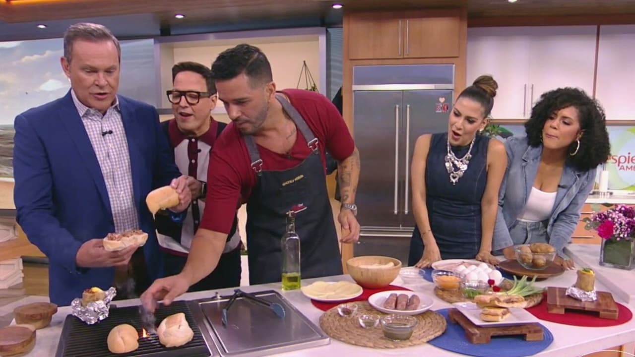 Francisca, Alan Tacher y más aprendieron cómo hacer la barbacoa más creativa, según el Chef Jesus