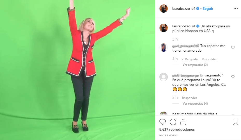 Así 
<a href="https://www.univision.com/shows/el-gordo-y-la-flaca/gabriel-e-irina-son-unos-groseros-laura-bozzo-metio-la-cuchara-en-la-polemica-reaccion-de-la-pareja-con-el-show-video">lo dio a conocer</a> la misma Laura en su Instagram y durante el programa de este jueves 1 de agosto.