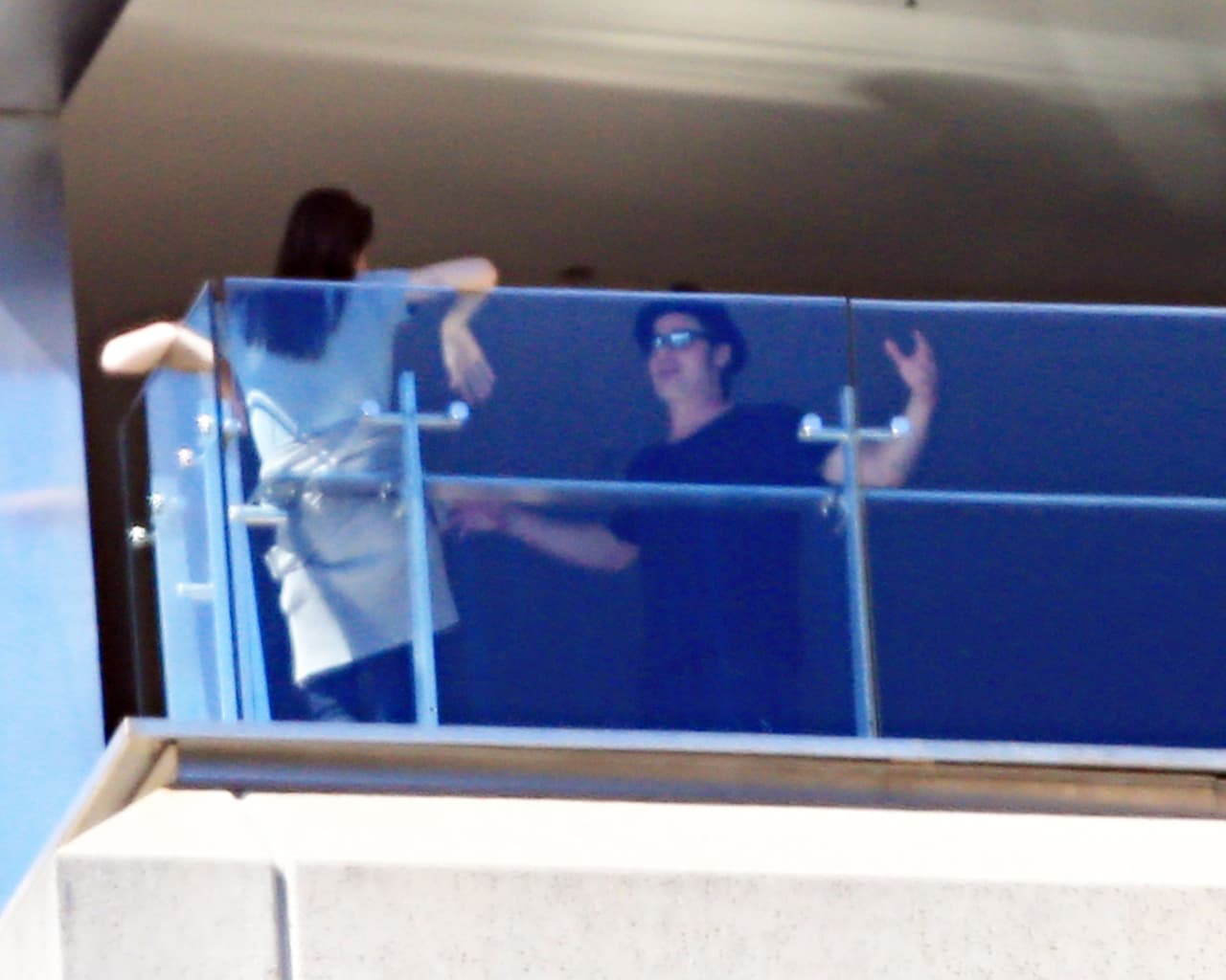 En noviembre del año pasado los paparazzi captaron a la pareja discutiendo.