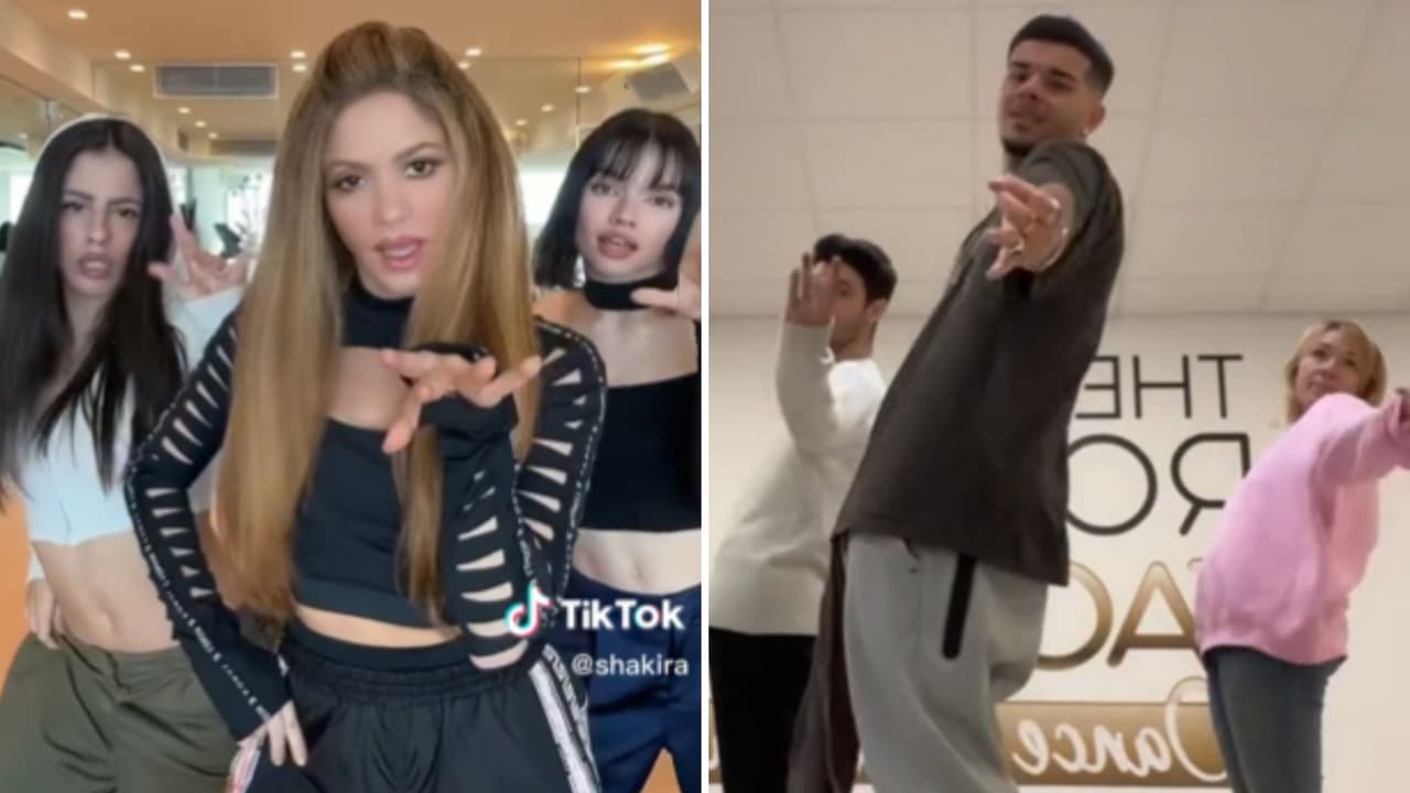  Ya no solo la cantan: Así es el baile de Shakira "contra Piqué" que conquista Internet