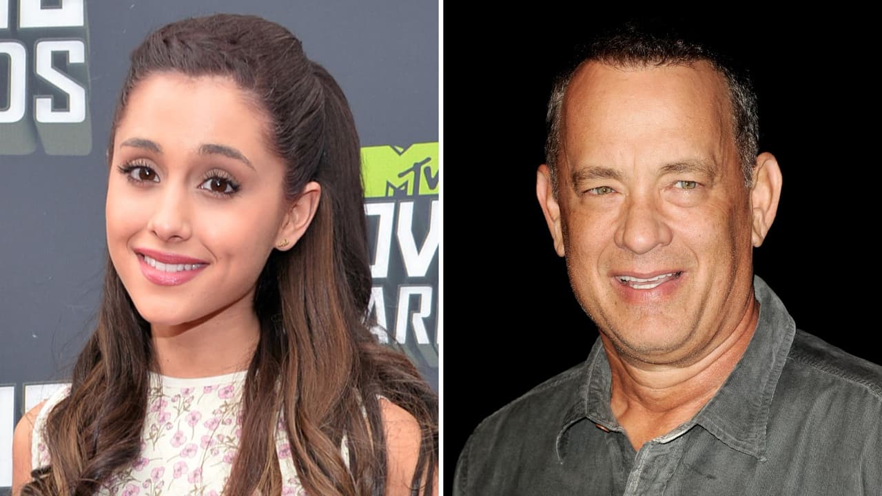 Ariana Grande / Tom Hanks
