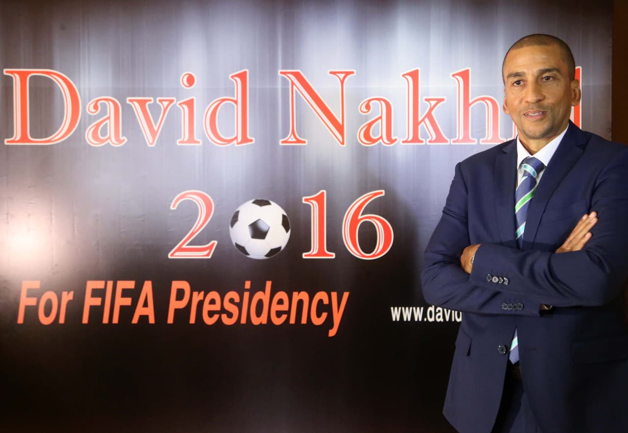 David Nakhid, ex capitán de Trinidad y Tobago, es candidato oficial a presidir la FIFA
