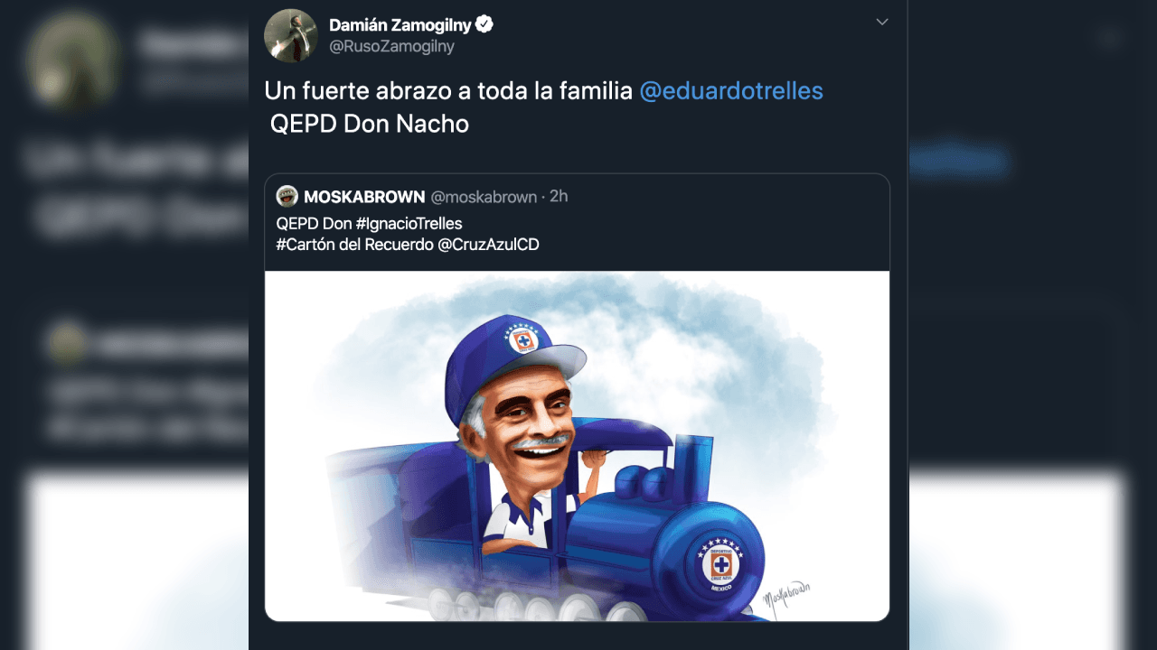 Así reacciona el mundo futbolístico ante el fallecimiento de Ignacio Trelles a sus 103 años.