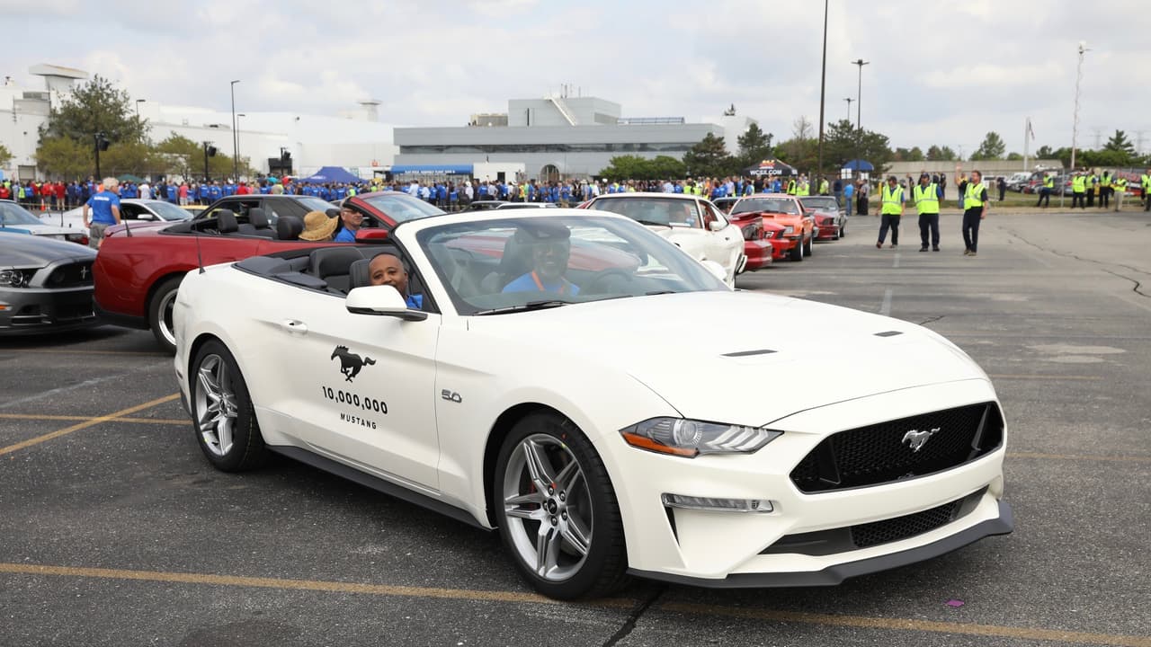 Ford construyó el Mustang número 10 millones