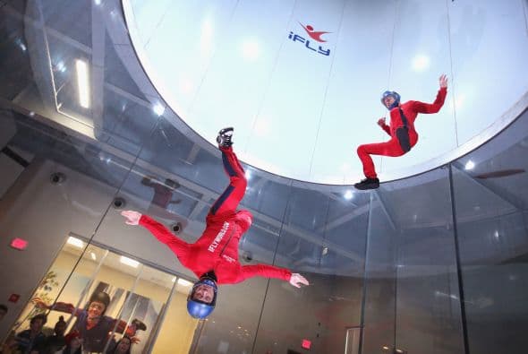 Es ideal para aquellos que les gustaría sabe qué se siente volar sin esa sensación de caída.