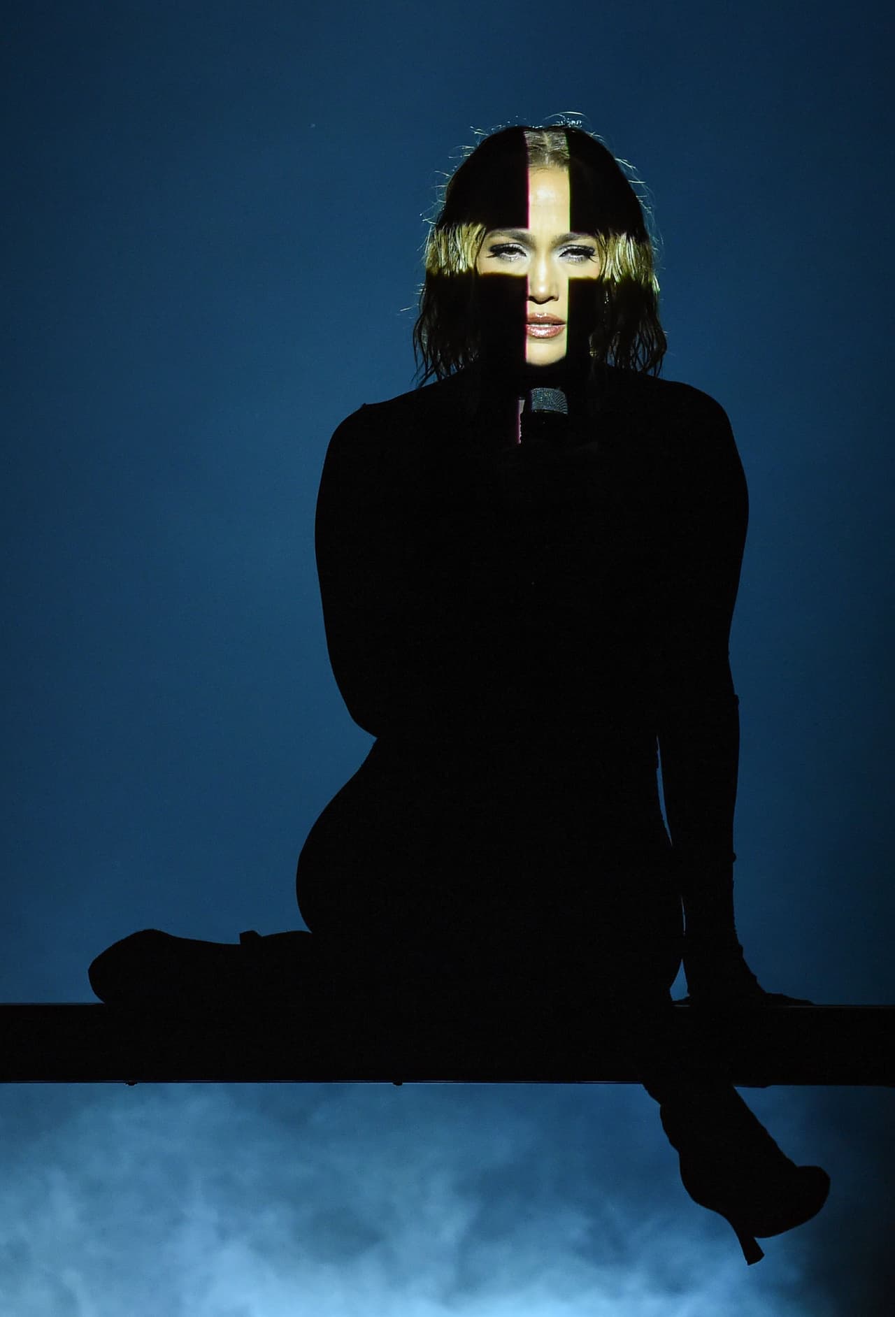 La 'Diva del Bronx' fue quien abrió el performance que se extendió por poco más de 5 minutos.