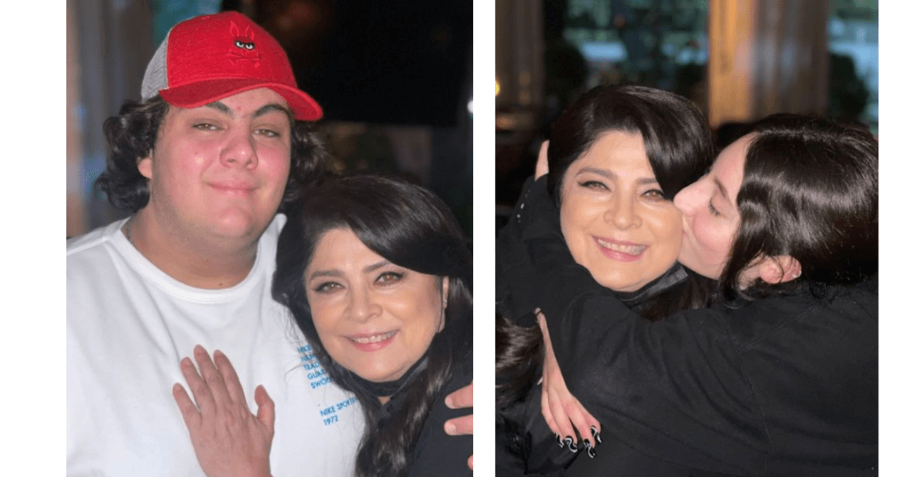 Hijos de Victoria Rufffo