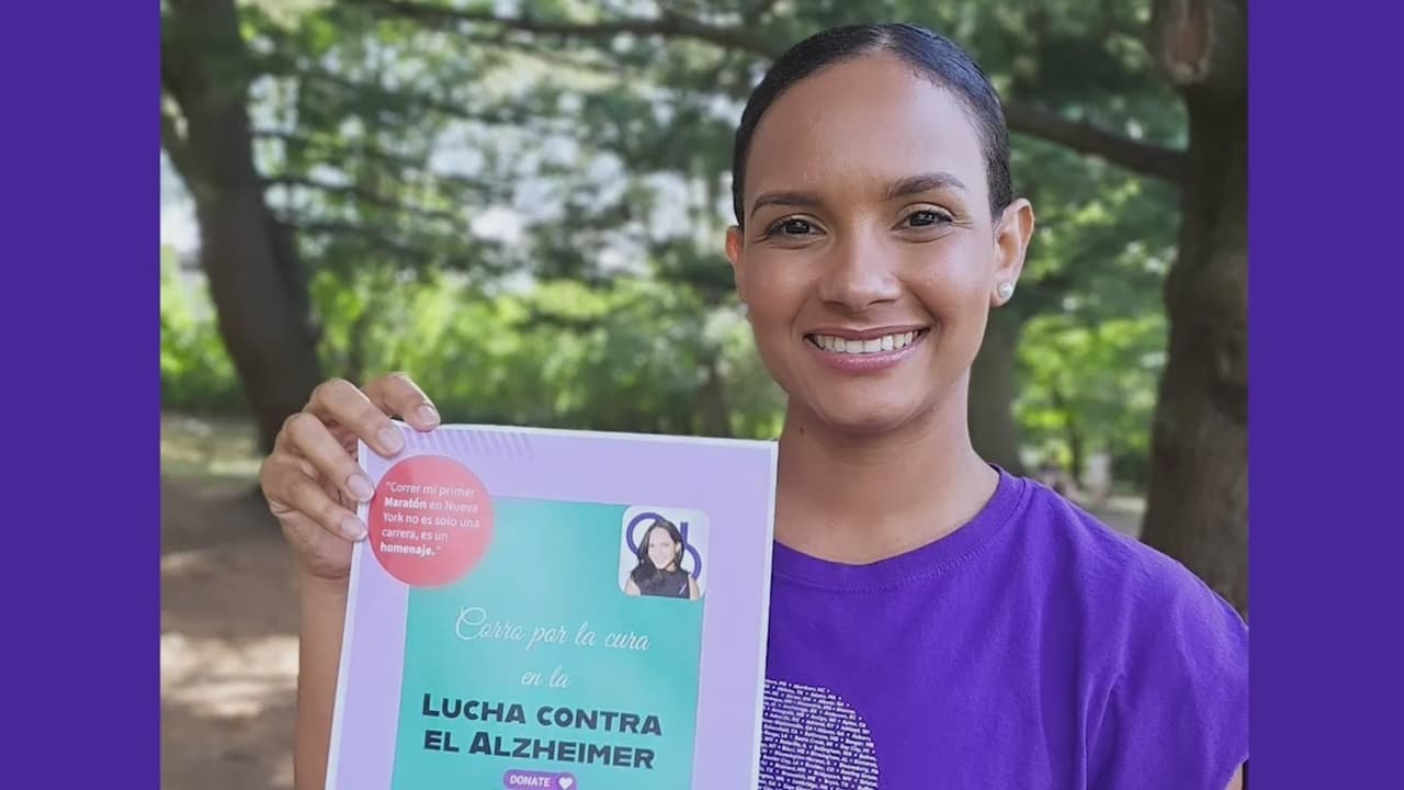 Hispana correrá maratón de Nueva York para recaudar fondos para el Alzheimer