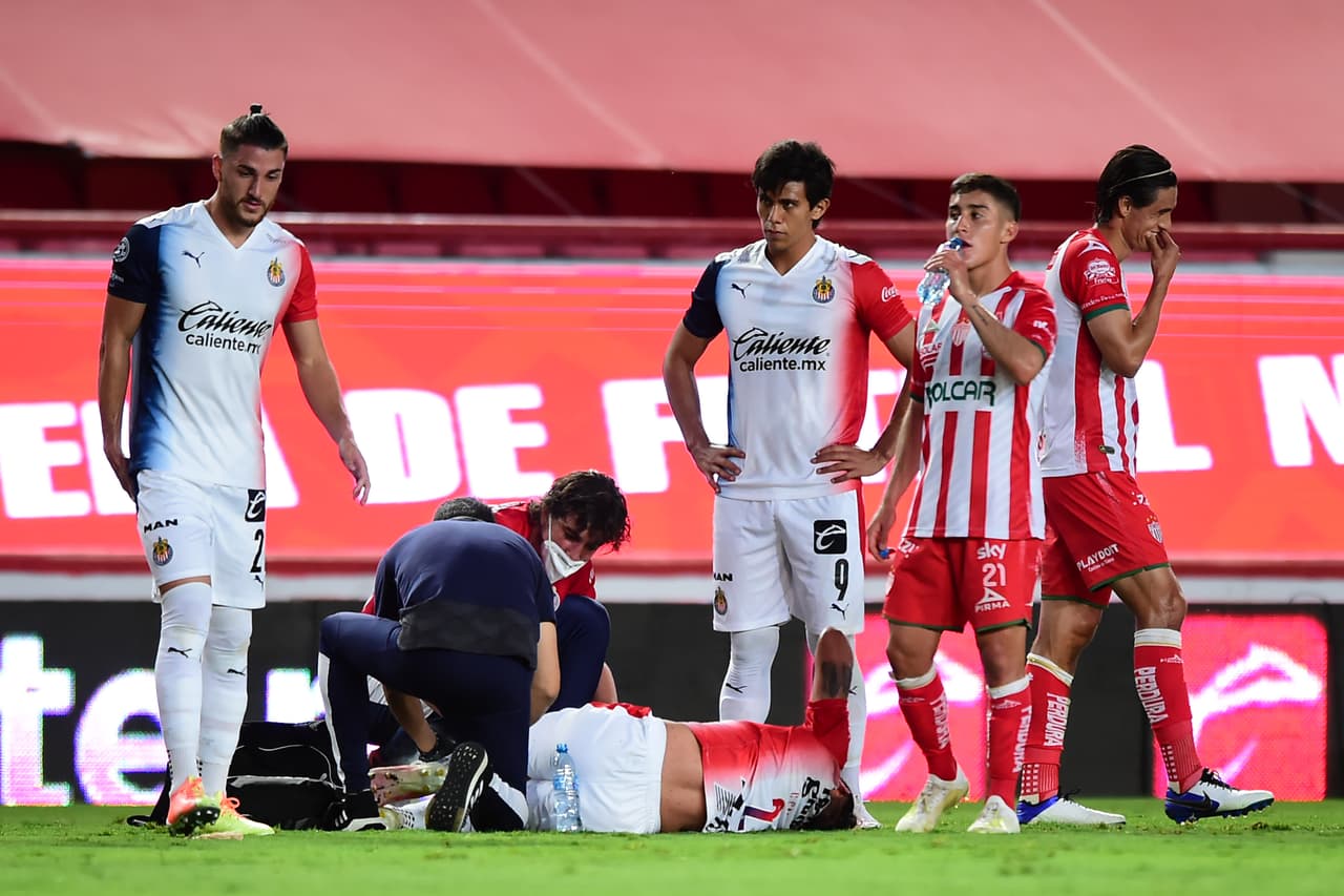 Guadalajara buscó el gol con mayor intensidad los últimos minutos del primer tiempo y los primeros del segundo.