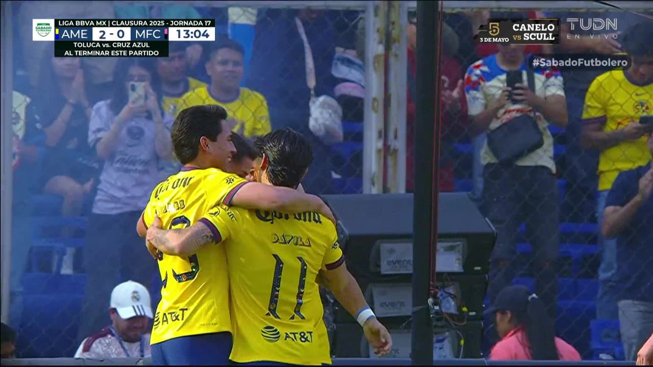 ¡Empieza a ser goleada! Fidalgo remata solo de cabeza para el 2-0