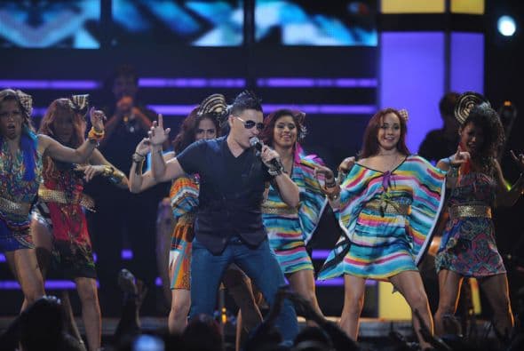 Una de las mejores presentaciones de la noche.