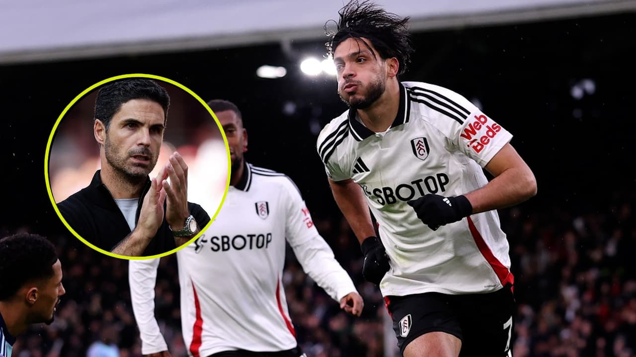 Tras el gol de Raúl Jiménez, Mikel Arteta llena de elogios al mexicano