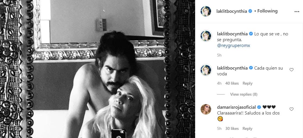 La pareja hizo pública su relación el 27 de septiembre del 2020 con esta fotografía.