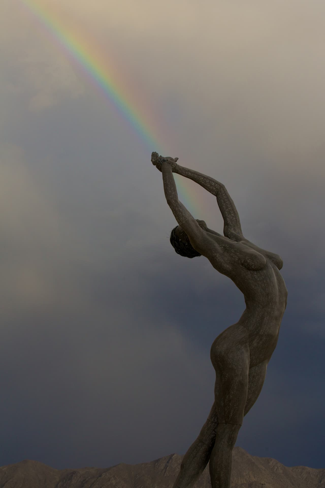 Antes de exponerse en el San Leandro Tech Campus, la obra estuvo en el Burning Man.